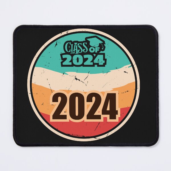 Item preview, Class of 2024 Retro Graduation T-shirt designed and sold by TrendyGraphTees.