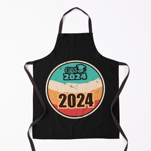 Item preview, Class of 2024 Retro Graduation T-shirt designed and sold by TrendyGraphTees.