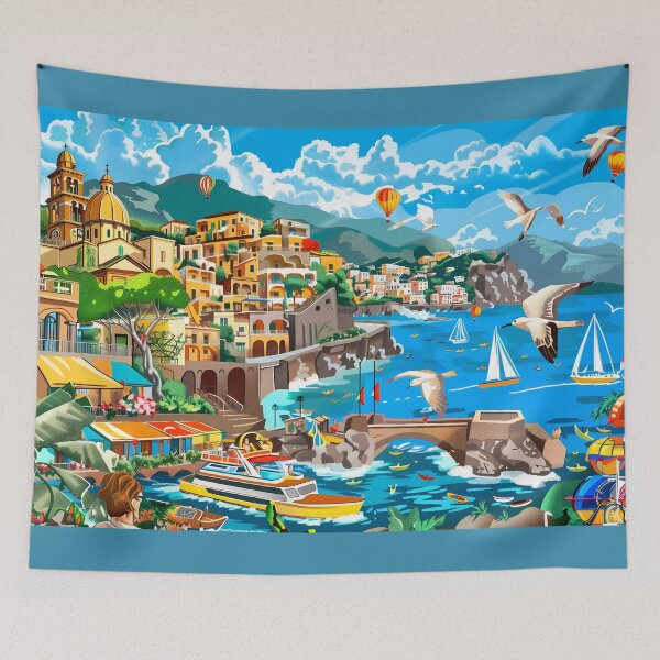 Item preview, Sorrento, Italy inspired designed and sold by kamilagermanska.