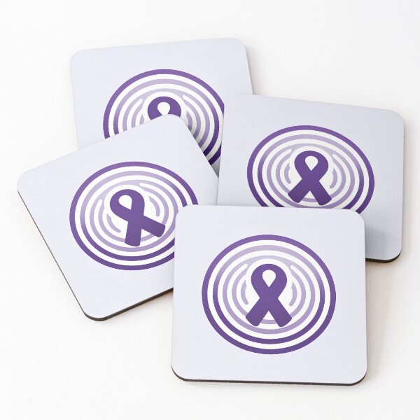 Item preview, Domestic Violence : Purple Ribbon Minimalist | Domestic Violence designed and sold by DiverseDen.