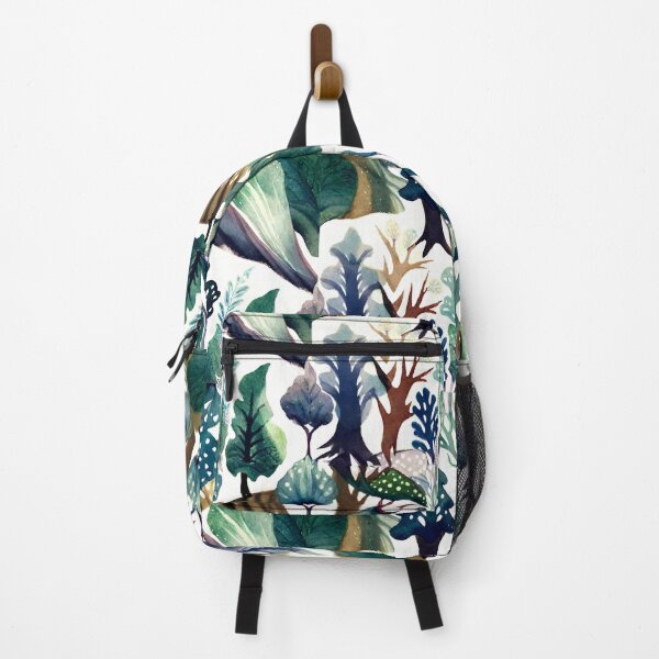 Item preview, watercolor forest design with pine trees designed and sold by AKRE R.