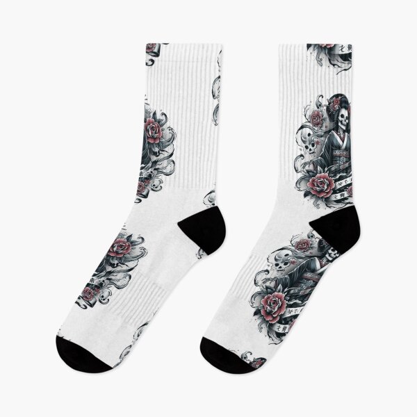 Item preview, Skull Geisha designed and sold by AvalonTshirts.