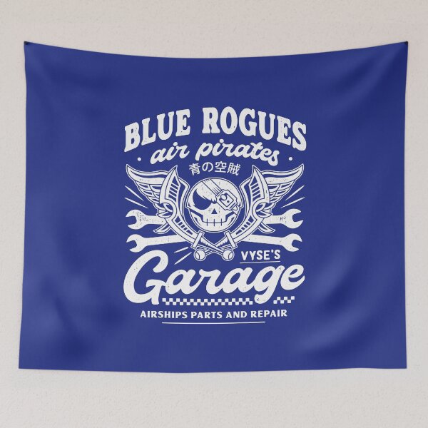 Item preview, Blue Rogues Pirates Garage designed and sold by Lagelantee.
