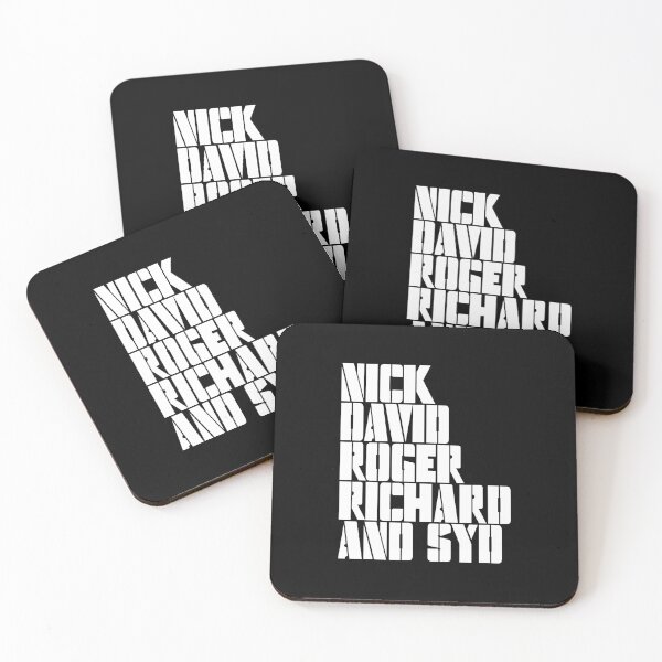 Item preview, Nick David Roger Richard and Syd - white designed and sold by DFA.