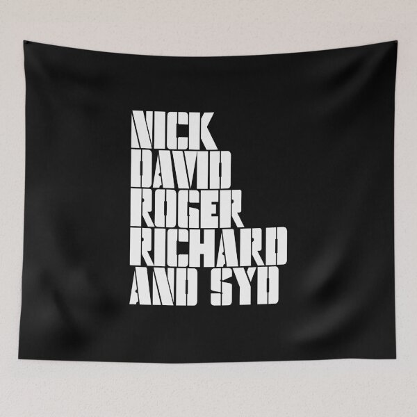 Item preview, Nick David Roger Richard and Syd - white designed and sold by DFA.