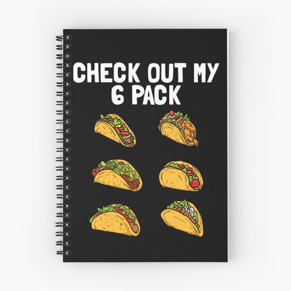 Item preview, Check Out My Six Pack Tacos Cinco De Mayo Funny Taco Gear designed and sold by DynamicDesign.