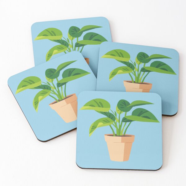 Item preview, plant green potted plant leaves designed and sold by Simon-m-s.