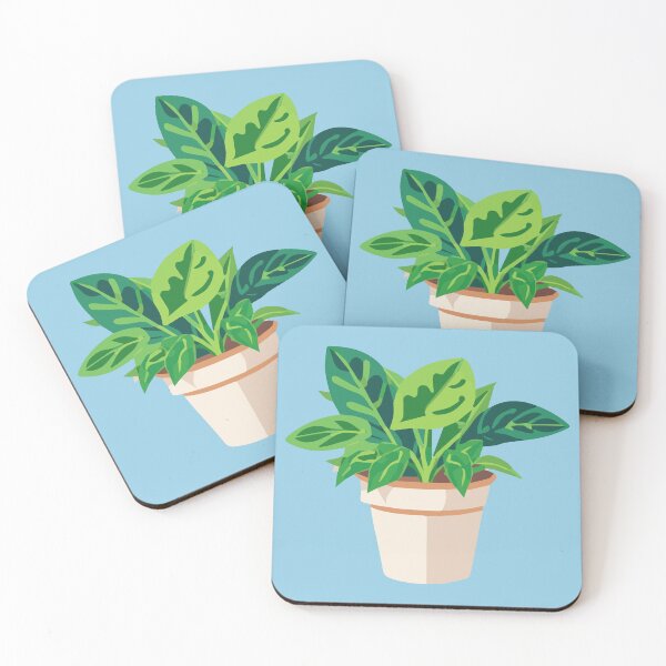 Item preview, plant green potted plant leaves designed and sold by Simon-m-s.