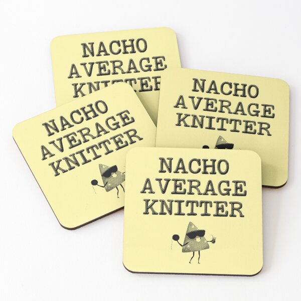 Item preview, Nacho Average Knitting designed and sold by stressedrodent.