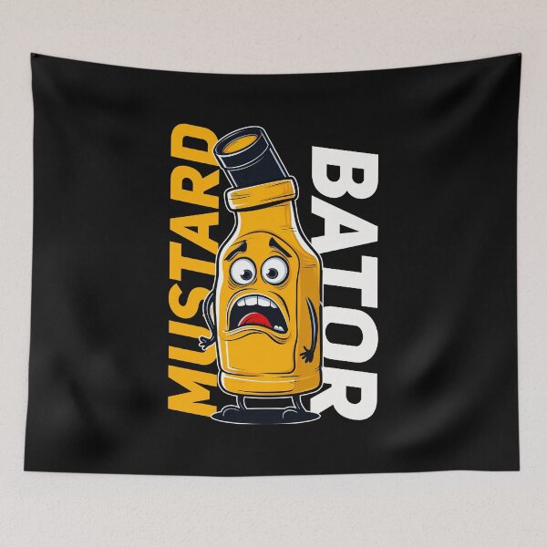 Item preview, Mustard Bator Funny T-Shirt designed and sold by Witty Shirts.