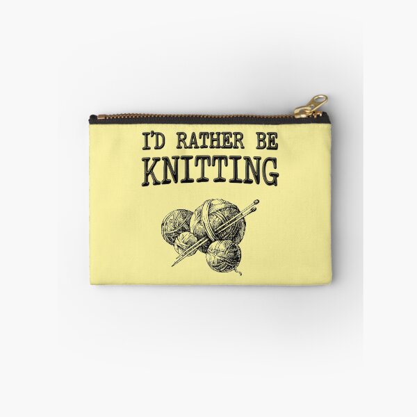 Item preview, I'd Rather Be Knitting designed and sold by stressedrodent.