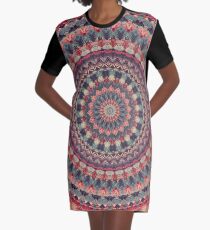 Mandala 126 T-Shirt Kleid