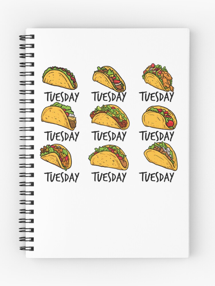Imagen 1 de 3, Cuaderno con la obra Taco Tuesdays Funny Cinco De Mayo Taco Tuesday Gear, diseñada y vendida por DynamicDesign.