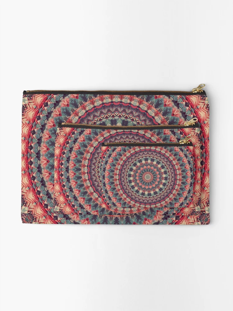 Thumbnail 2 of 4, Zipper Pouch, Mandala 126 designed and sold by Mandala Of Life.