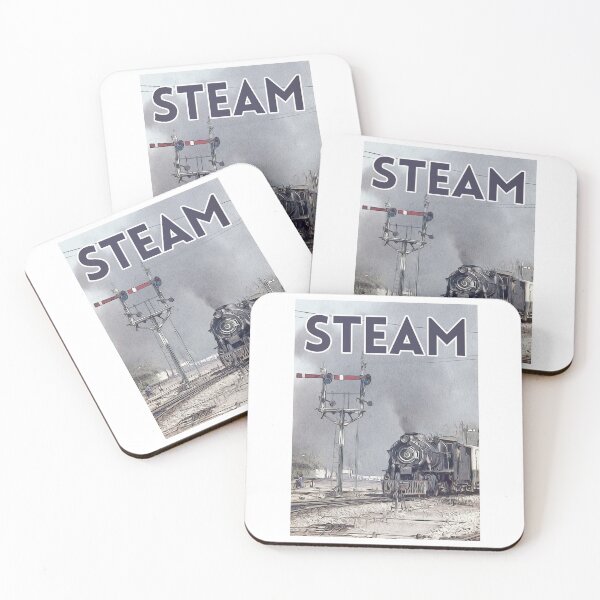 Item preview, Steam Engine in Pakistan Travel Poster. designed and sold by Paul Rowland.
