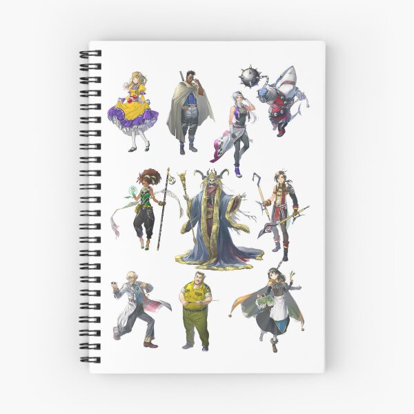 Item preview, Eiyuden Hundred Heroes Set 2 designed and sold by tulusmen art.