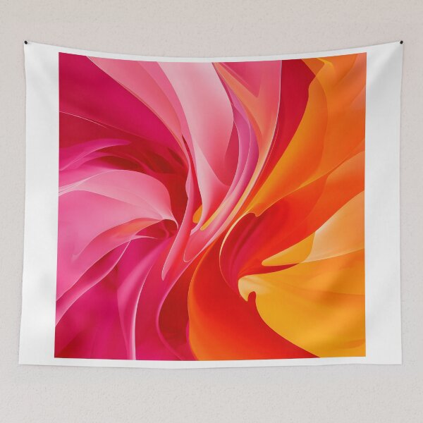 Aperçu de l'œuvre Rose Orange Rose Et Orange créée et vendue par clothesy7.