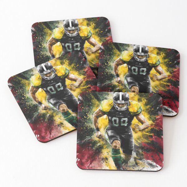 Item preview, American football player. Running towards victory. designed and sold by MyHappyArtShop.