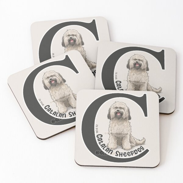 Item preview, C is for Catalan Sheepdog designed and sold by Elspeth Rose Design.
