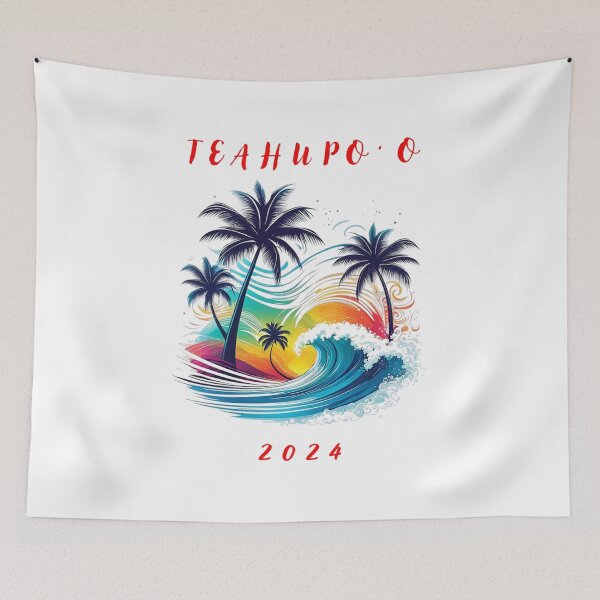 Item preview, Surfing Teahupo'o 2024 Olympics designed and sold by JackFreestone.
