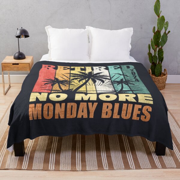 Item preview, Retired 2024 No More Monday Blues Retirement designed and sold by stylesip.
