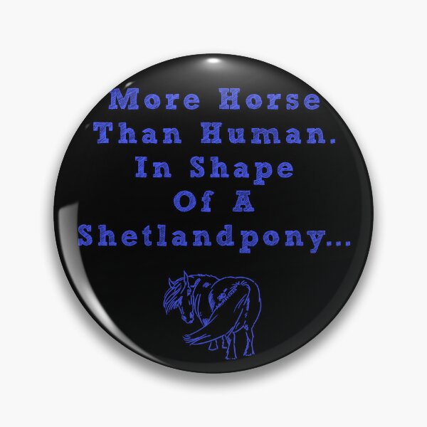 Item preview, More Horse Than Human Drawing Shetlandpony designed and sold by AK-Hevonen.