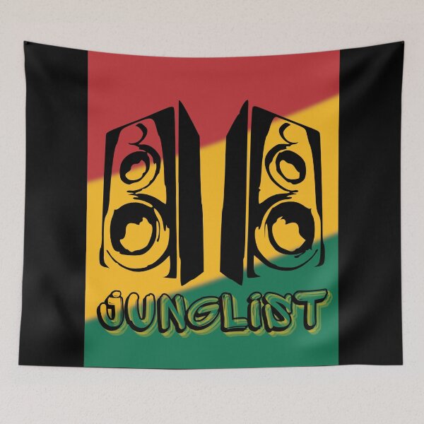 Item preview, Junglist. Jungle Reggae Colored Speakers designed and sold by Rebel-Design.