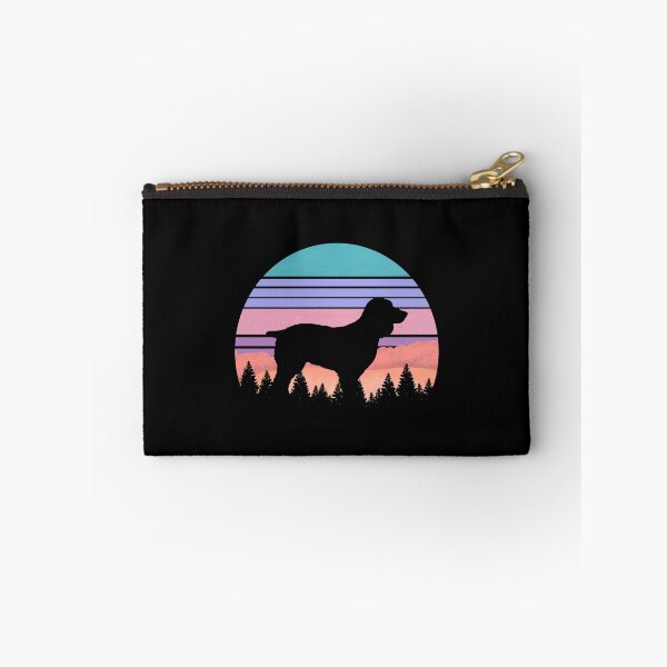 Item preview, Retro Purple Pink Sunset Vintage Forest Boykin Gift designed and sold by Guarddogdrive.