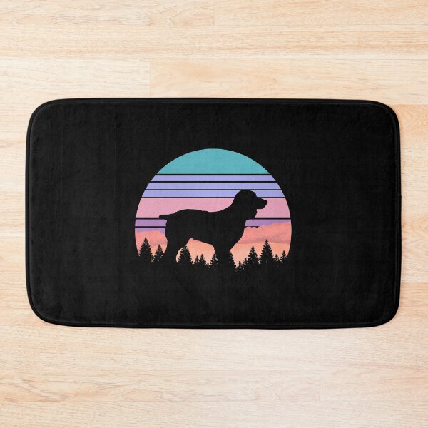 Item preview, Retro Purple Pink Sunset Vintage Forest Boykin Gift designed and sold by Guarddogdrive.