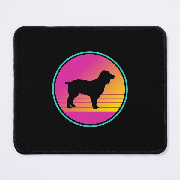 Item preview, Retro Summer Beach 80s Boykin Dog Gift  designed and sold by Guarddogdrive.