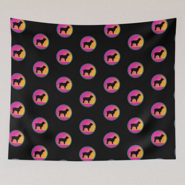 Item preview, Retro Summer Beach 80s Boykin Dog Gift  designed and sold by Guarddogdrive.