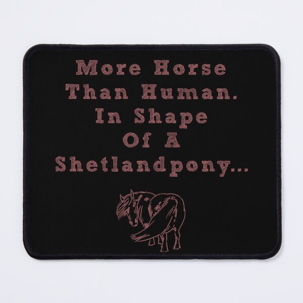 Item preview, More Horse Than Human Drawing Shetlandpony designed and sold by AK-Hevonen.