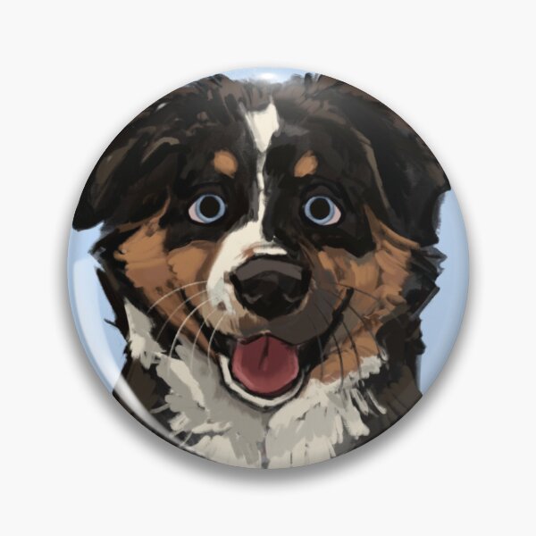 Item preview, Smiley Aussie Pup  designed and sold by comedic.