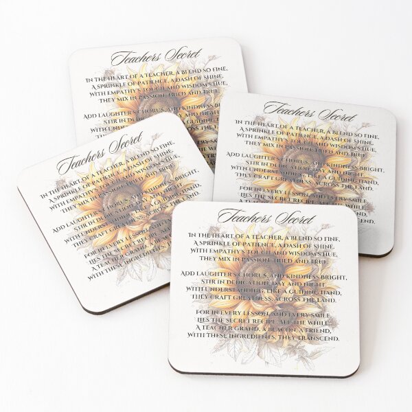 Item preview, Teachers Gift. Teacher Fashion Gift For Teacher Poem designed and sold by PomskysRus.