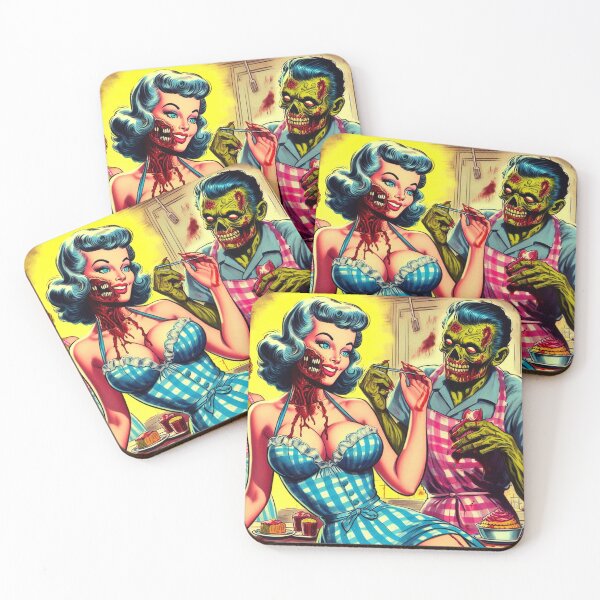 Item preview, Retro Zombie Comics designed and sold by PulpVintage.