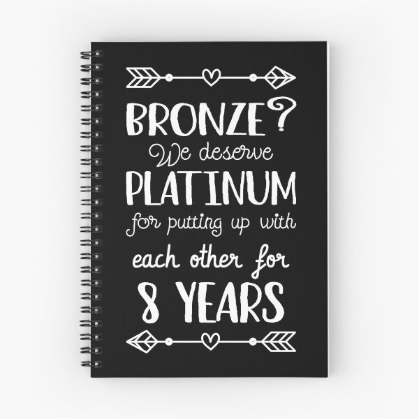 Item preview, 8º Aniversario de Bodas II - ¿Bronce? Merecemos platino designed and sold by Lemon Pepper.