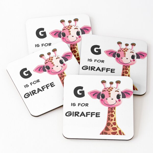 Artikelvorschau, G steht für Giraffe entworfen und verkauft von MagentaLivery.