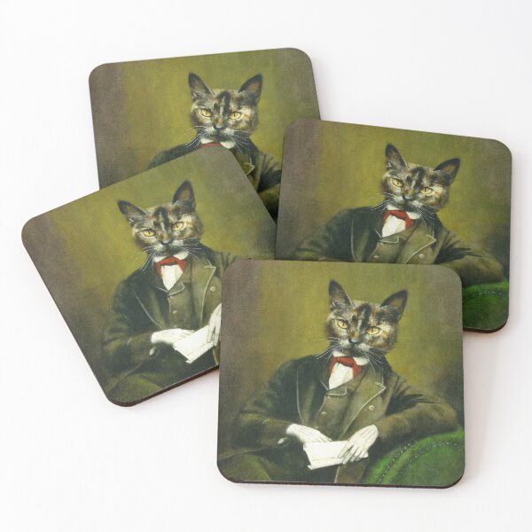 Aperçu de l'œuvre Gentleman chat distingué créée et vendue par mictomart.