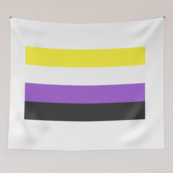 Item preview, Non binary flag Nonbinary designed and sold by Inspirationmotivation.
