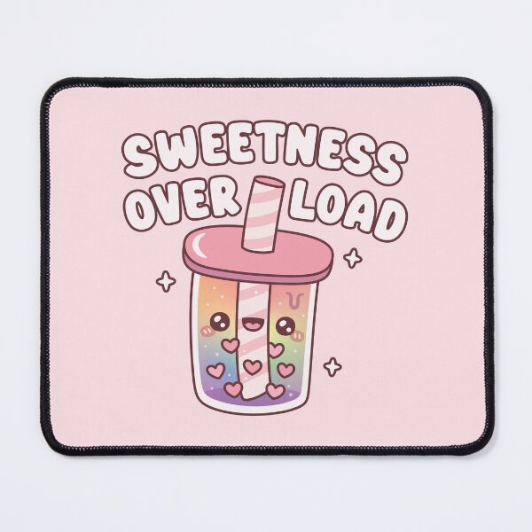 Item preview, Cute Bubble Tea With Heart Boba Sweetness Overload designed and sold by rustydoodle.