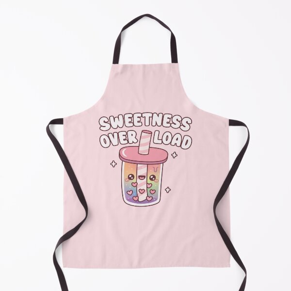 Item preview, Cute Bubble Tea With Heart Boba Sweetness Overload designed and sold by rustydoodle.