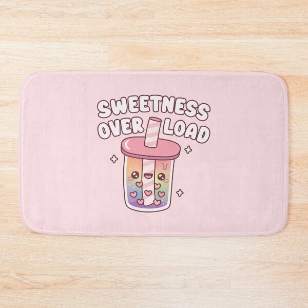 Item preview, Cute Bubble Tea With Heart Boba Sweetness Overload designed and sold by rustydoodle.