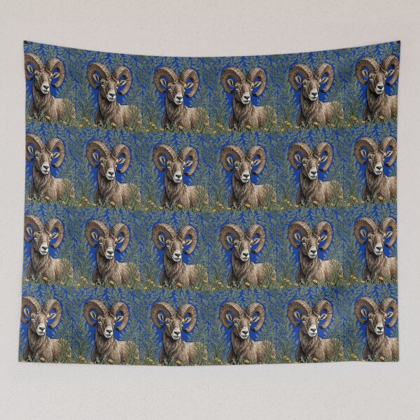 Item preview, Nevada Desert Bighorn Sheep And Sagebrush 2 designed and sold by taiche.
