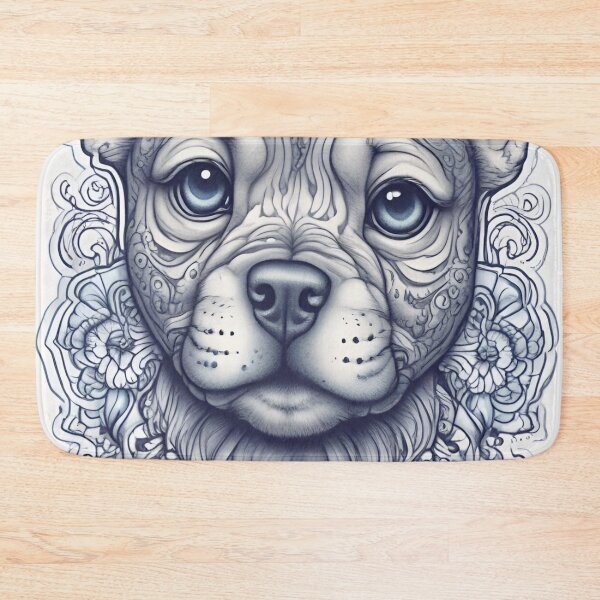 Item preview, Puppy tattoo  designed and sold by MatrixTattoo.