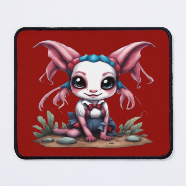 Item preview, Harley The Axolotl, Product Colour: Ruby Red  designed and sold by Midnight Veil Designs.