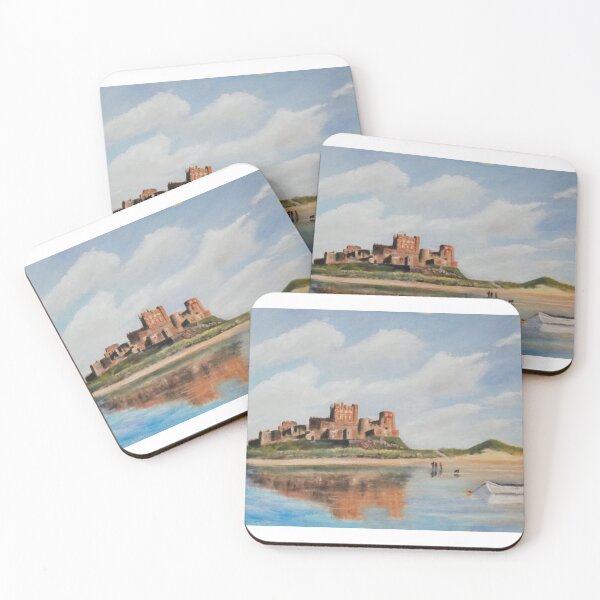 Item preview, Bamburgh Castle, Northumberland. North East England. designed and sold by atbenjaminart.