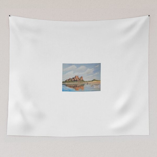 Item preview, Bamburgh Castle, Northumberland. North East England. designed and sold by atbenjaminart.