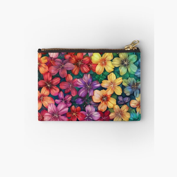 Item preview, Rainbow Flowers Pattern designed and sold by AxeWave.