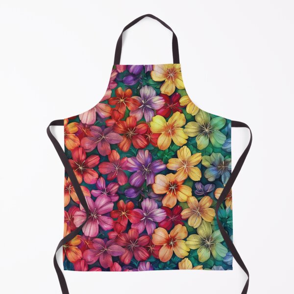 Item preview, Rainbow Flowers Pattern designed and sold by AxeWave.