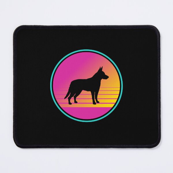 Item preview, Retro Summer Beach 80s Koolie Dog Gift designed and sold by Guarddogdrive.